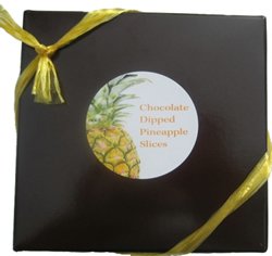 Chocolate Pineapple Slices – 2 Oz Gift Box logo