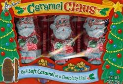 Chocolate Santa’s Filled With Caramel logo