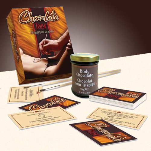 Chocolate Tease Couples Game For Adults – Romantic Gift Idea For Valentines Day and Anniversaries logo