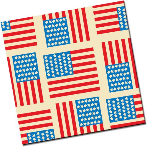 Chocolate Transfer Sheet: American Flag – Red & Blue – 8 Sheets logo