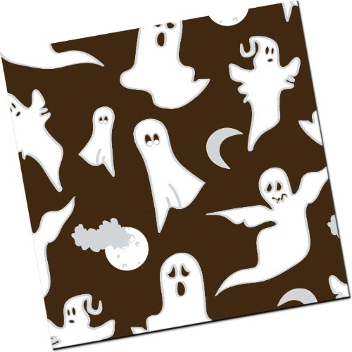 Chocolate Transfer Sheet: Ghosts In The Night – White & Gray – 8 Sheets logo