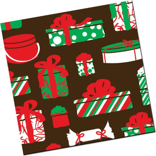 Chocolate Transfer Sheet: Gifts – Red & Green – 8 Sheets logo