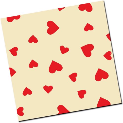 Chocolate Transfer Sheet: Hearts – Red – 8 Sheets logo