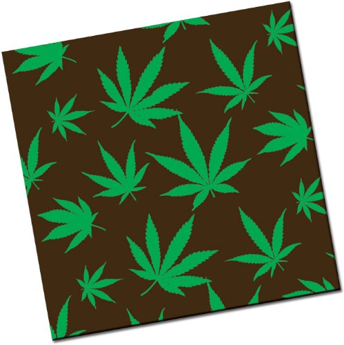 Chocolate Transfer Sheet: Hemp Leaf – Green – 8 Sheets logo