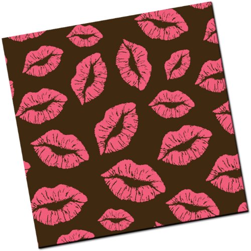 Chocolate Transfer Sheet: Lips – Fuchsia – 25 Sheets logo