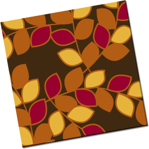 Chocolate Transfer Sheet: Little Leaves – Copper Gold & Wine – 8 Sheets logo