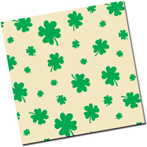 Chocolate Transfer Sheet: Lucky Clovers – Green – 25 Sheets logo