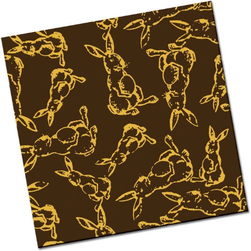 Chocolate Transfer Sheet: Rabbits – Gold – 25 Sheets logo