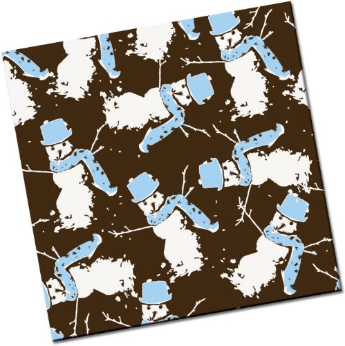 Chocolate Transfer Sheet: Snowman – White & Sky – 8 Sheets logo