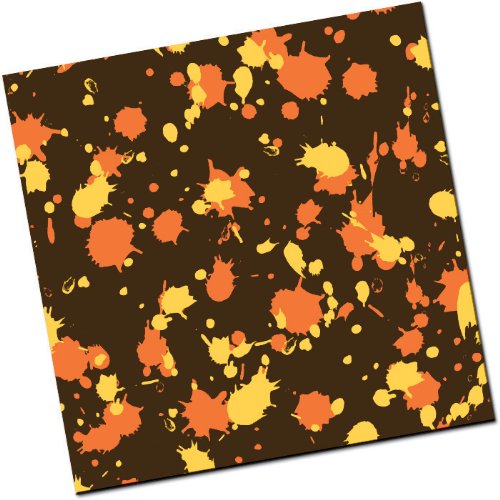 Chocolate Transfer Sheet: Splatter – Papaya & Mango – 25 Sheets logo
