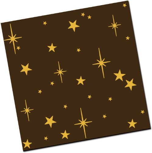 Chocolate Transfer Sheet: Star Light – Gold – 25 Sheets logo