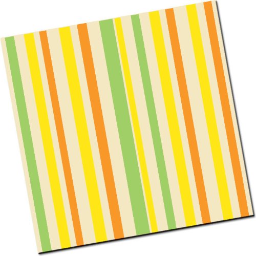 Chocolate Transfer Sheet: Stripes – Lemon Lime & Orange – 8 Sheets logo