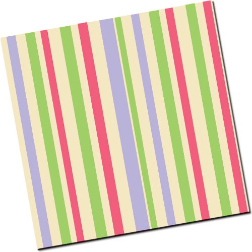 Chocolate Transfer Sheet: Stripes – Lime Fuchsia & Lavender – 8 Sheets logo