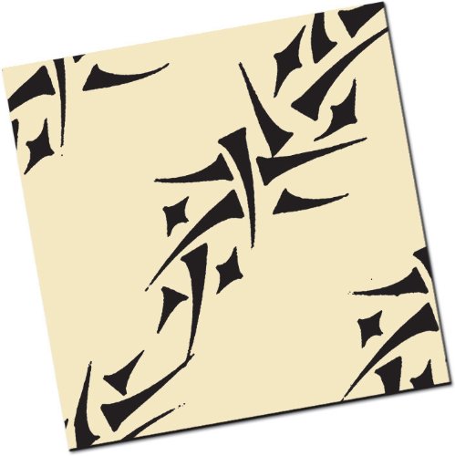 Chocolate Transfer Sheet: Tribal Art – Black – 25 Sheets logo