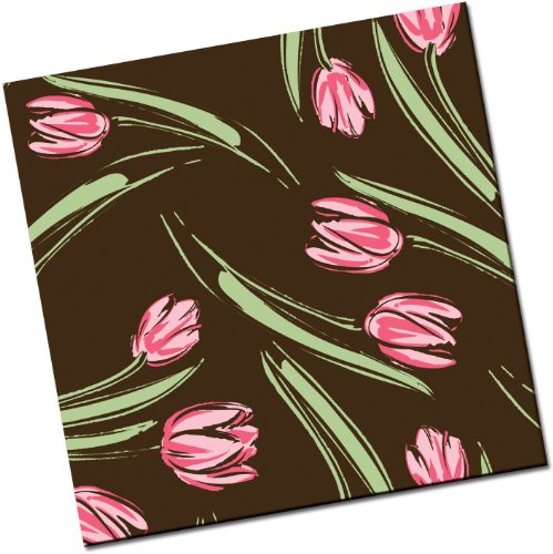 Chocolate Transfer Sheet: Tulips – Pink – 8 Sheets logo