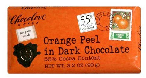 Chocolove – Chocolove Xoxo Dark Chocolate Orange Peel Bar 3.2 Oz (Pack of 12) logo