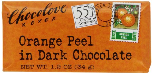 Chocolove Orange and Dark Chocolate Mini Bar, 1.2-ounces (Pack of 12) logo