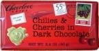 Chocolove Xoxox Bar Dark Chilies & Cherry 3.2 Oz. (Pack of 12) logo