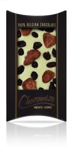 Chocomize White Chocolate Fruit Temptation, 4 Ounce logo