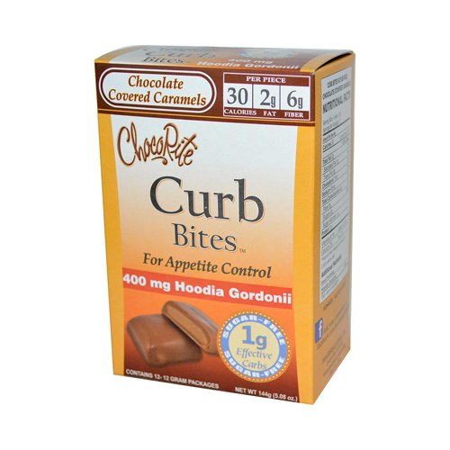 Chocorite, Curb Bites, Chocolate Covered Caramels, 12 Servings – 12 G Each logo