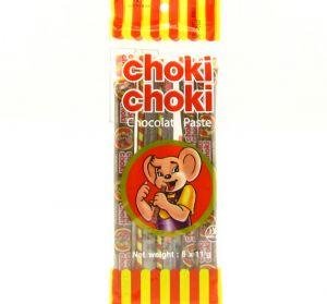 Choki Choki Chocolate Paste Sticks Snack (3 Packs) logo