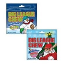 Christmas Big League Chewing Gum logo