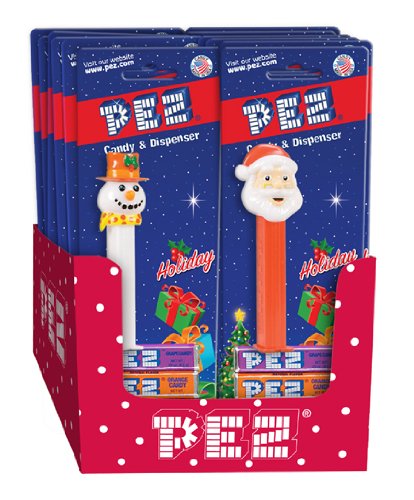 Christmas Blister Pack Pez Dispensers 12ct. logo