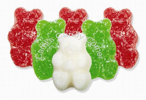 Christmas Gummy Bears, 1 Lb logo