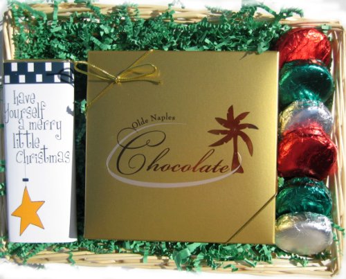 Christmas Holiday Chocolate Gift Basket With Oreo Cookies logo