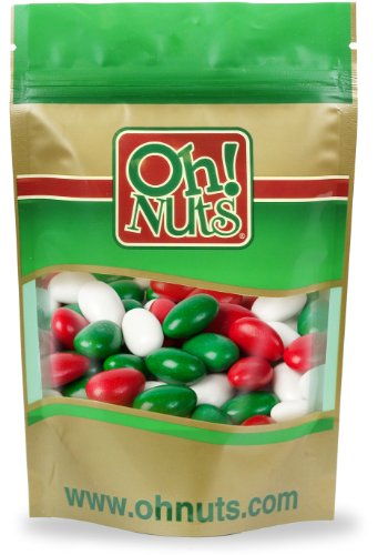 Christmas Jordan Almonds 5 Pound Bag – Oh! Nuts logo