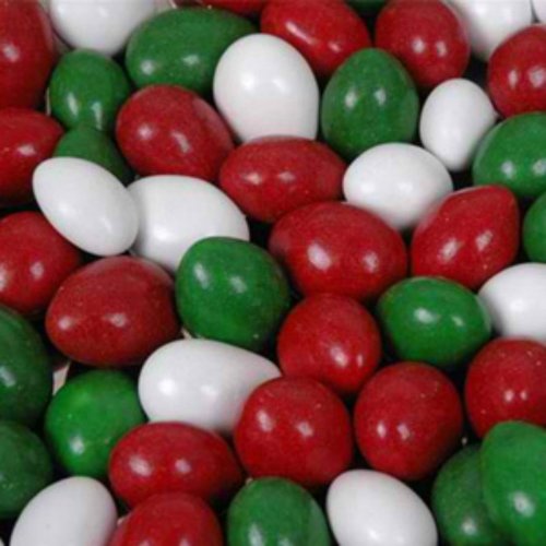 Christmas Mix Chocolate Covered Jordan Almonds 5lb Bag logo