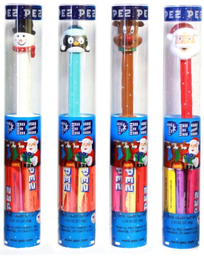 Christmas Pez Dispenser Tubes 4ct. logo