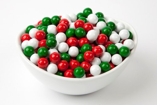 Christmas Sixlets (10 Pound Case) logo