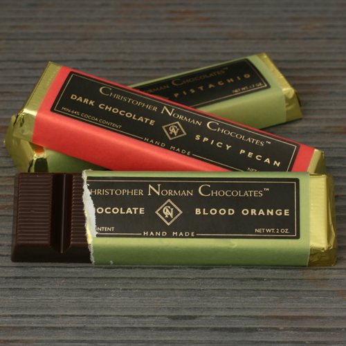 Christopher Norman Chocolate Bar – Blood Orange (1.7 Ounce) logo