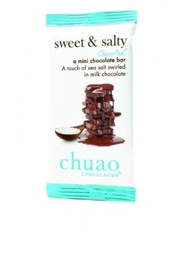 Chuao Chocolatier 900346 Sweet and Salty Chocopod Mini Bar – 24 Mini Bars logo