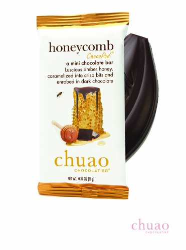 Chuao Chocolatier Honeycomb Chocopods – Mini Chocolate Bars (24-pack) logo