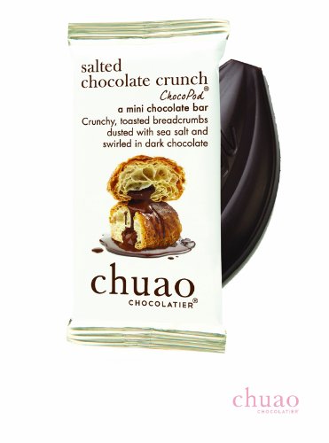 Chuao Chocolatier Salted Chocolate Crunch Chocopods – Mini Chocolate Bars (24-pack) logo