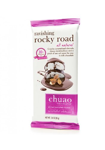 Chuao Ravishing Rocky Road Marshmallow Chocolate Bar 2.8oz (4-pack) logo