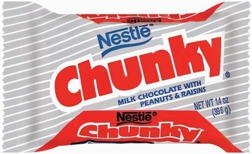 Chunky Single Candy Bars (Pack of 48) logo