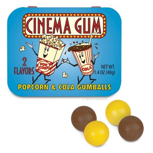 Cinema Gum (popcorn and Cola Flavor) logo