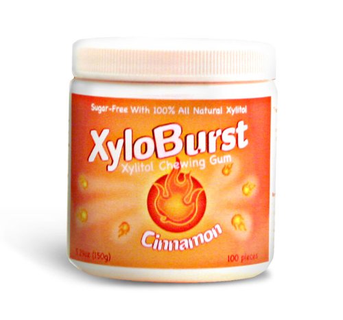 Cinnamon Gum Jar Xyloburst 100ct Gum logo