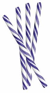 Circus Candy Sticks Purple 10 Pieces logo