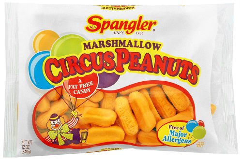 Circus Peanuts 4-12 Oz Bags Regular Flavor logo