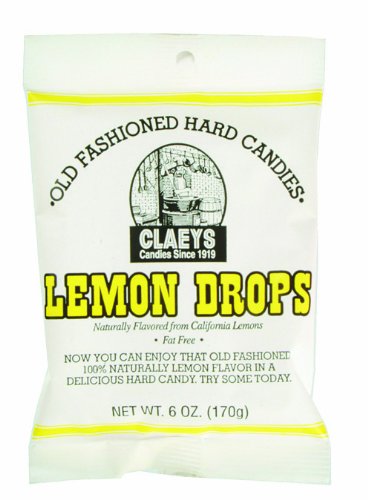 Claey’s, Old Fashioned Hard Candy Lemon, 6 Ounce Bag logo