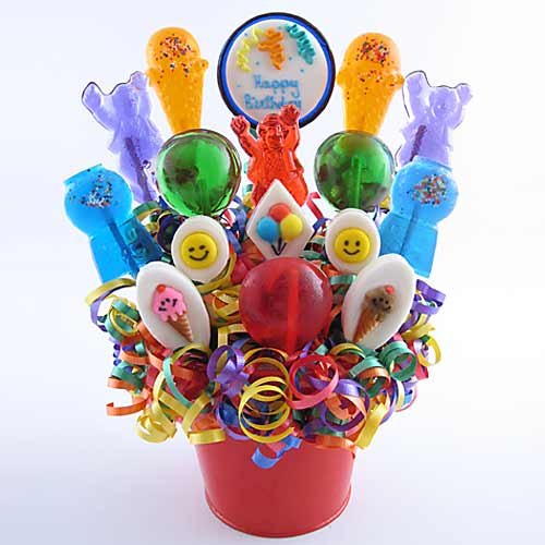 Classic Birthday Lollipop Bouquet logo