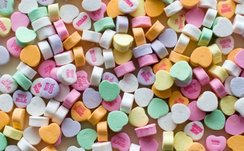 Classic Large Necco Sweethearts, 1lb Bulk Bag logo