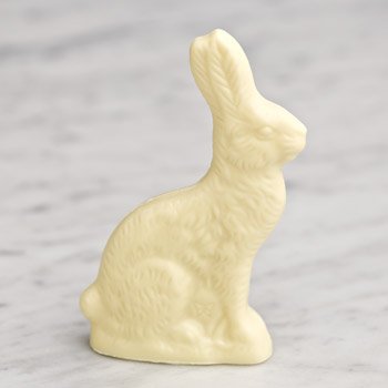 Classic White Chocolate Easter Bunny logo