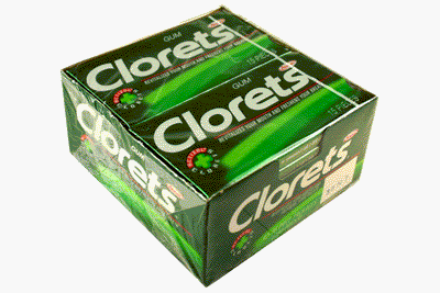 Clorets Gum 12 – 15 Piece Packs logo