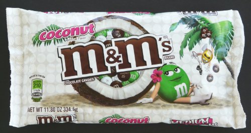 Coconut M&m’s Medium Bag 11.80 Oz logo