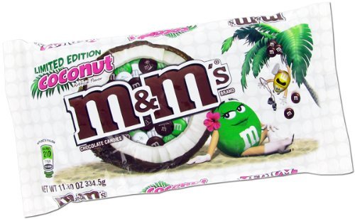 Coconut M&M’s Medium Bag 11.80 Oz (Pack of 2) logo